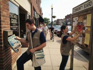 door to door flyers