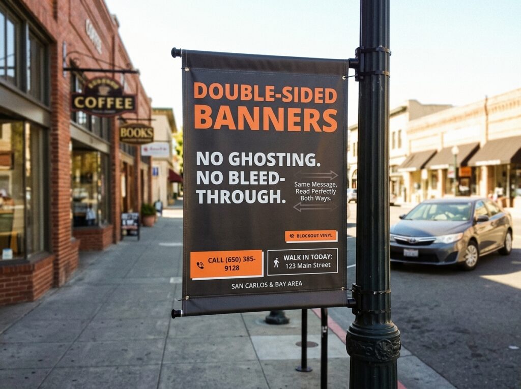 double sided banners