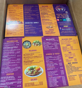 menus